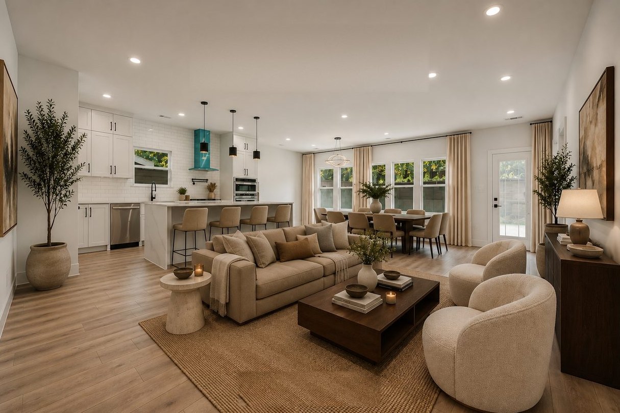 Before you furnish your new construction home