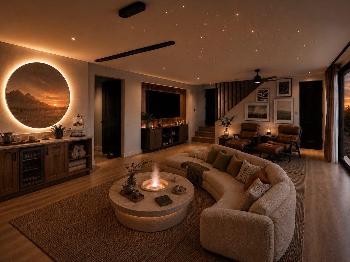 Sedona Retreat wellness lounge concept